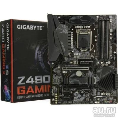 Лот: 18019811. Фото: 1. gigabyte z490 gaming x. Материнские платы