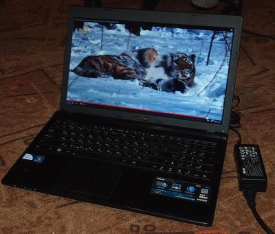 Лот: 5152103. Фото: 1. Ноутбук Asus X55a (2 ядра, 4 гб... Ноутбуки