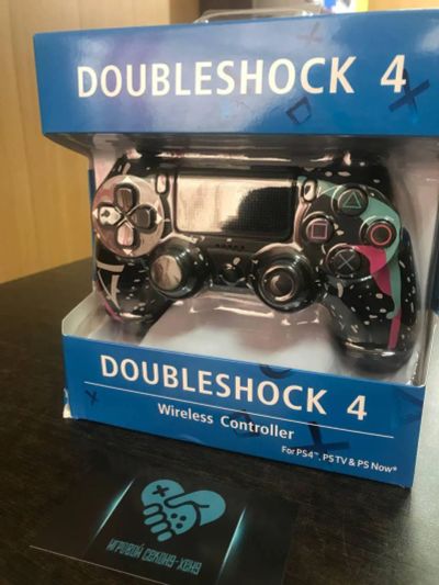 Лот: 19533593. Фото: 1. Геймпад DualShock 4 Черный custom... Аксессуары для игровых приставок, консолей, геймпады