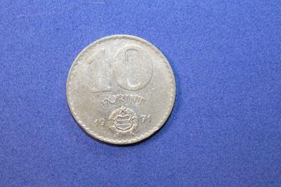 Лот: 14933528. Фото: 1. Монета Венгрия 10 форинтов 1971г... Европа