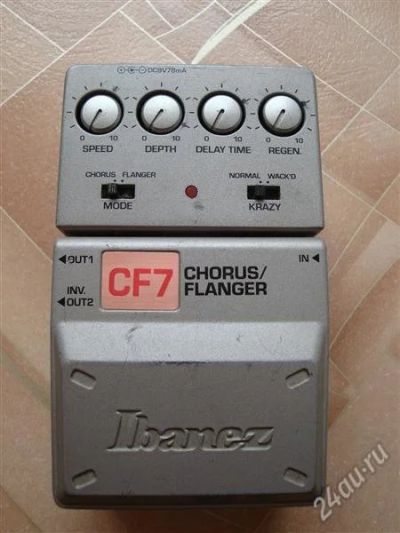Лот: 1894446. Фото: 1. Ibanez CF-7 Хорус. Гитарные эффекты и комбоусилители
