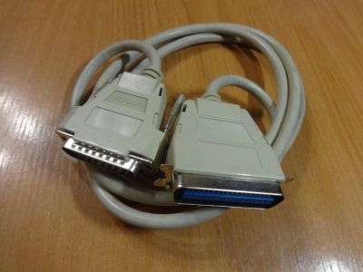 Лот: 10734773. Фото: 1. Кабель от принтера (LPT порт). Шлейфы, кабели, переходники