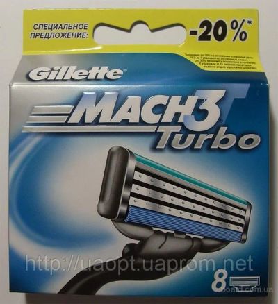 Лот: 3105644. Фото: 1. кассеты Gillette Mach3 Turbo 8шт... Уход за лицом 