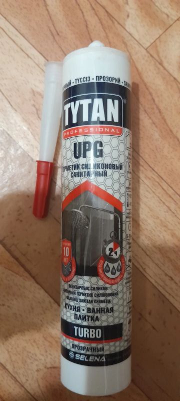 Лот: 25882486. Фото: 1. Герметик силиконовый прозрачный... Клеи, герметики, пена монтажная, клейкие ленты