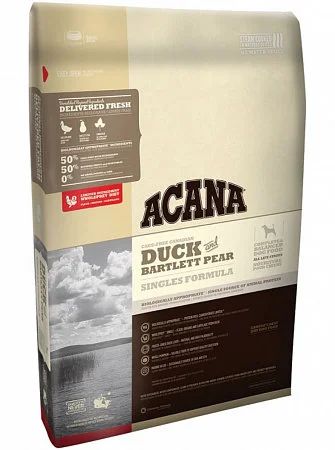 Лот: 15054850. Фото: 1. Acana (Акана) Утка Груша 340гр... Корма