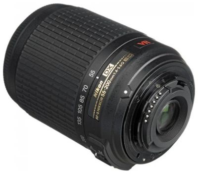 Лот: 4250570. Фото: 1. Nikon 55-200mm f/4-5.6G AF-S DX... Объективы