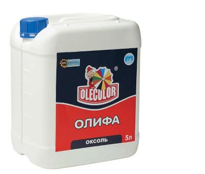 Лот: 4292685. Фото: 1. Олифа Olecolor оксоль 3,0 л бесплатная... Краски, лаки, растворитель