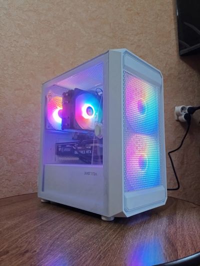 Лот: 25644462. Фото: 1. Игровой компьютер Ryzen 5500/RTX... Компьютеры в сборе