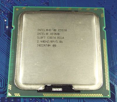 Лот: 10890296. Фото: 1. Intel Xeon E5530 2.40GHz LGA-1366... Процессоры