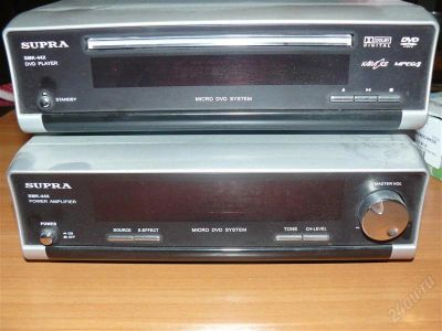 Лот: 2609198. Фото: 1. Micro DVD system Supra. DVD, Blu-Ray плееры