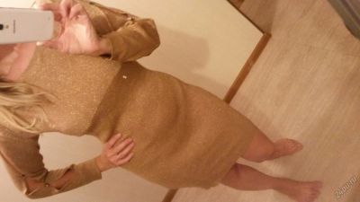 Лот: 5538895. Фото: 1. золотое платье. Платья