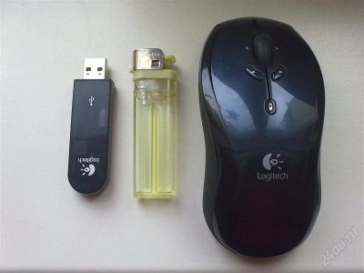 Лот: 920140. Фото: 1. мышь беспроводная logitech (без... Клавиатуры и мыши