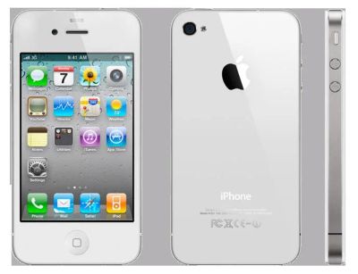 Лот: 5032013. Фото: 1. Iphone 4 16gb white. Смартфоны