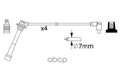 Лот: 24715739. Фото: 1. Комплект Проводов Вн Toyota Avensis... Разное