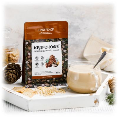 Лот: 24921835. Фото: 1. Кедрокофе «Антиоксидантный» с... Чай, кофе, какао