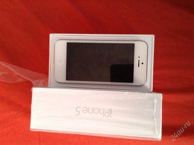 Лот: 2429072. Фото: 1. iPhone 5 новый белый 16gb. Смартфоны
