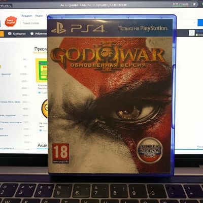 Лот: 16481027. Фото: 1. God Of War 3 Обновленная Версия... Игры для консолей