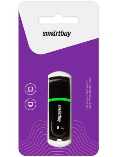 Лот: 19156833. Фото: 1. Флешка Smartbuy USB2.0 8GB. USB-флеш карты