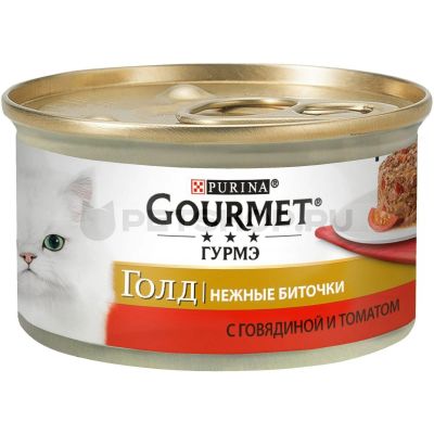 Лот: 15056093. Фото: 1. Gold (Гурме Голд) Нежные биточки... Корма