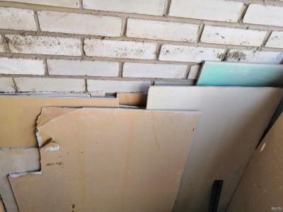 Лот: 13760939. Фото: 1. гипсокартон куски. Подвесные потолки, гипсокартон