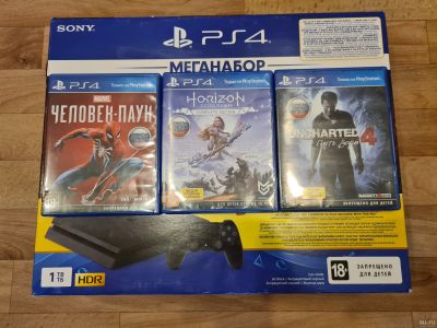Лот: 18031043. Фото: 1. Почти новая Sony PlayStation 4... Игровые приставки, консоли