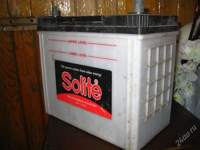 Лот: 1005369. Фото: 1. Аккумулятор Solite 50 (55B24L). Электрооборудование