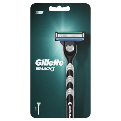 Лот: 24095365. Фото: 1. Станок для бритья Gillette, Mach3... Бритвенные станки и лезвия