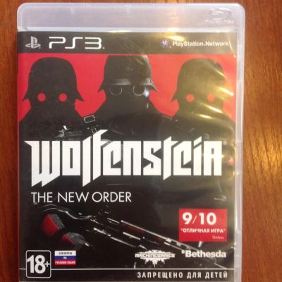 Лот: 7986541. Фото: 1. Wolfenstein the New Order Диск... Игры для консолей