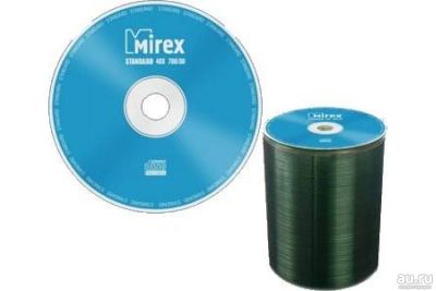 Лот: 18032841. Фото: 1. Диск CD-R Mirex 700 Мб, 48x (термоупаковка... CD, DVD, BluRay