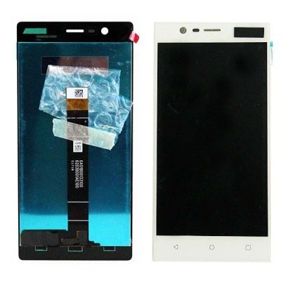 Лот: 12065975. Фото: 1. Дисплей Nokia 3 в сборе с тачскрином... Дисплеи, дисплейные модули, тачскрины