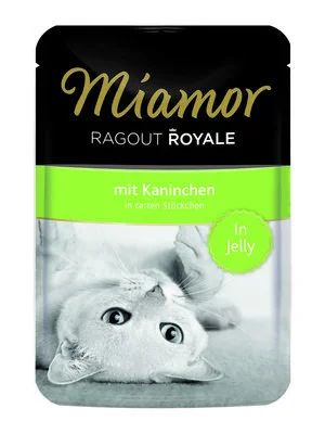 Лот: 16310093. Фото: 1. МИАМОР для кошек пауч 100г Кролик... Корма