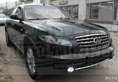 Лот: 15035480. Фото: 1. Инфинити ФХ Реснички на фары Infiniti... Детали тюнинга