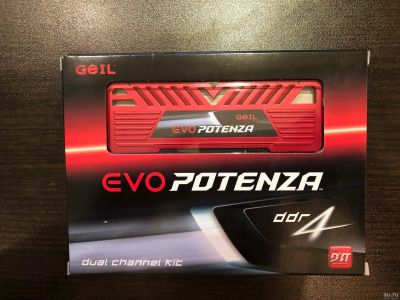Лот: 15031160. Фото: 1. 16GB (2x8GB) DDR4 2400 GeiL EVO... Оперативная память