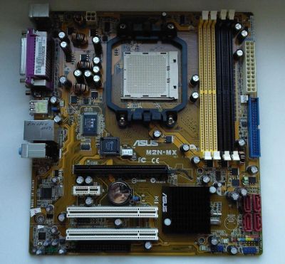 Лот: 4897786. Фото: 1. Материнская плата Asus M2N-MX. Материнские платы