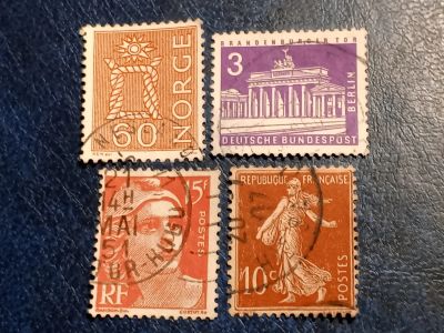 Лот: 25716377. Фото: 1. - Марки для Вашей коллекции. лот... Марки
