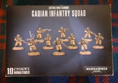 Лот: 19958239. Фото: 1. Набор «Cadian Infantry Squad... Игрушки