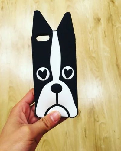 Лот: 7627115. Фото: 1. Чехол на Iphone 5 5s собака мопс... Чехлы, бамперы