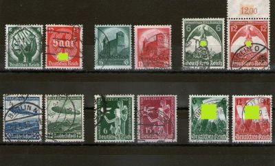 Лот: 20984492. Фото: 1. Лот марок (из 6 полных серий... Марки