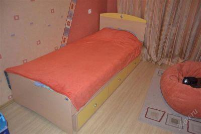 Лот: 4236860. Фото: 1. Продам детскую двойную кровать. Детские кровати и кроватки