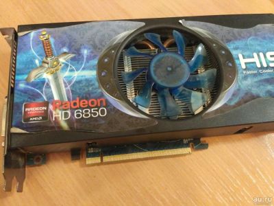 Лот: 9176351. Фото: 1. HIS Radeon hd 6850 1gb. Читаем... Видеокарты