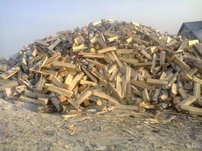 Лот: 8460666. Фото: 1. Колотые дрова березовые сухие... Другие (дрова, топливо)
