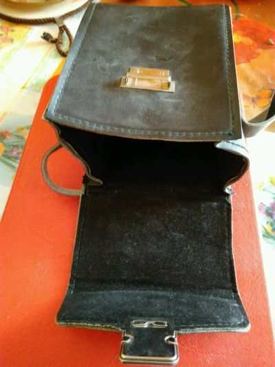 Лот: 9850926. Фото: 1. Кожанный подсумок. Снаряжение, маскировка