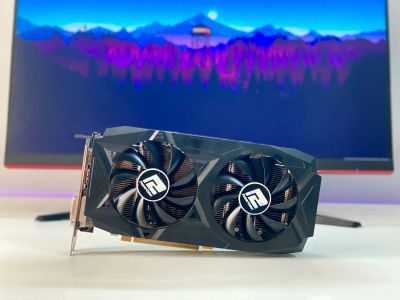 Лот: 20755438. Фото: 1. Видеокарта PowerColor AMD RX 580... Видеокарты