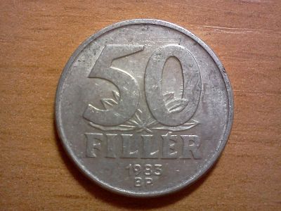 Лот: 6407984. Фото: 1. 50 филлер венгрия. Европа