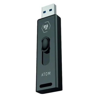 Лот: 24529520. Фото: 1. Внешний SSD накопитель Atom USB3... Внешние жесткие диски