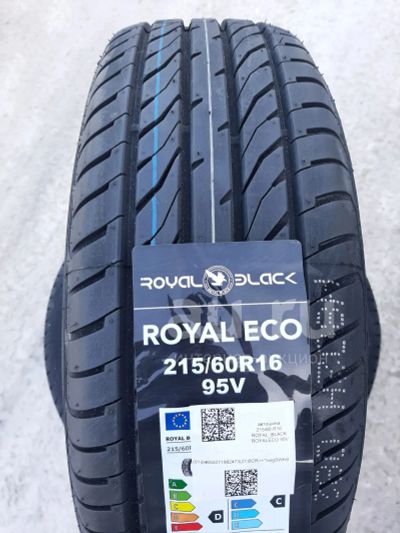 Лот: 21173294. Фото: 1. Летняя резина 215/60 R-16 "Royal... Шины