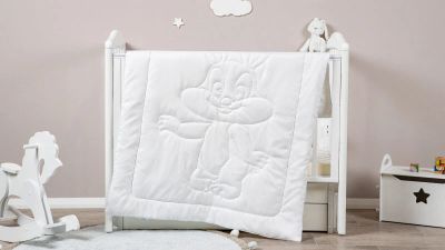 Лот: 23759548. Фото: 1. Детское одеяло Little Bunny. Одеяла, подушки