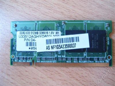 Лот: 285139. Фото: 1. Оперативка для ноутбука DDR2-533... Другое (комплектующие)