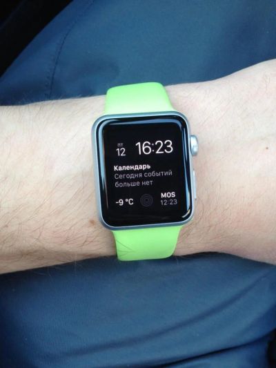 Лот: 6914690. Фото: 1. Apple Watch Sport 38mm with Sport... Смарт-часы, фитнес-браслеты, аксессуары