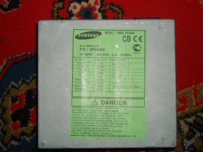 Лот: 85393. Фото: 1. БП Samsung SPS250W 250 ватт (рабочий... Корпуса, блоки питания